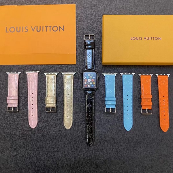 Louis Vuitton Apple Watch ultra2 Band 49mm  20mm 22mm Band Compatible with Samsung Galaxy Watch 6/6 CLassic 4bands Replacement Louis Vuitton Strap Wristbands for iWatch SE Series 9 8 7 6 5 4 3 2 ultra/ultra 2 Band  Strap