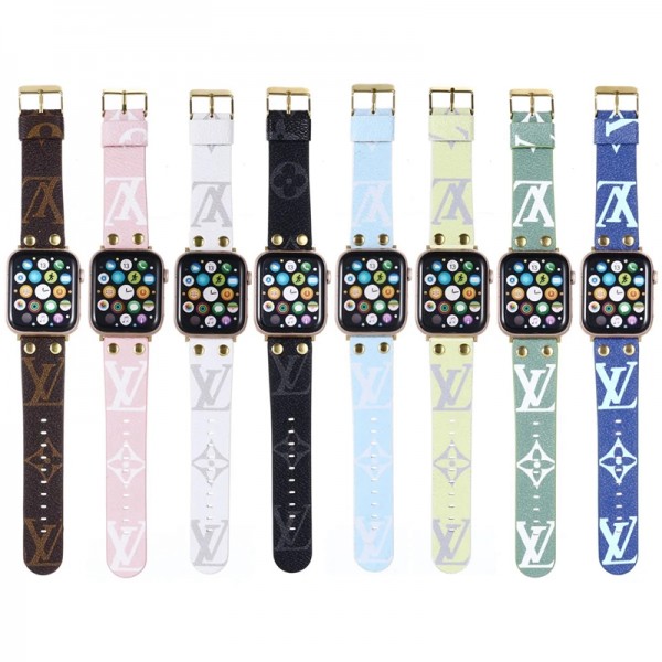 Louis Vuitton 20mm 22mm Band Compatible with Samsung Galaxy Watch 6/6 CLassic bands Replacement Strap Wristbands for iWatch SE Series 9 8 7 6 5 4 3 2 ultra/ultra 2 Band  Strap galaxy Classic/5/5 Pro/Active 2/3 Bracelet belt band