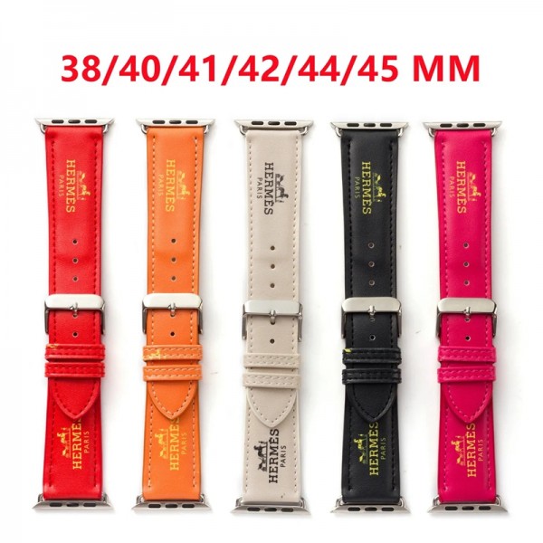 Hermes Apple Watch Band 49mm 40mm 41mm 38mm 45mm 44mm 42mm20mm 22mm Band Compatible with Samsung Galaxy Watch 6/6 CLassic 4bands Replacement 