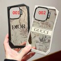Dior Gucci iPhone 16 plus 15 Pro max Case Back Cover coqueShockproof Protective Designer iPhone 15 16 pro max CaseFashion Brand Full Cover housseLuxury Case Back Cover schutzhülle