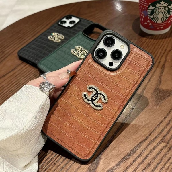 Chanel iPhone 16 15 14 13 Pro Max 15 plus case coverFashion Chanel iPhone 16 15 14/13/12/11 pro xr/xs  Brand Full Cover ledertascheShockproof Protective Designer iPhone 15 16 pro max CaseLuxury Case Back Cover schutzhülle