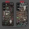 Nike iPhone 16 15 14 13 Pro Max samsung s24 FE ultra s24 plus s23 case coverFashion Nike galaxy s24 s23 s22 s21 Brand Full Cover ledertascheLuxury Nike samsung s24 plus s23 ultra Case