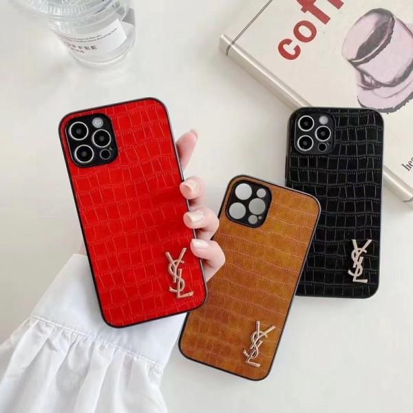 Ysl iPhone 15 14/13/12/11 pro xr/xs  Brand Full Cover ledertascheLuxury Ysl iPhone 15 plus 15 Pro max Case Back Cover coqueShockproof Protective Designer iPhone 15 Case