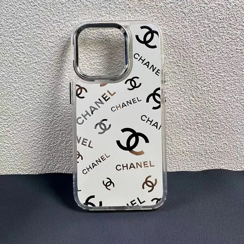 Chanel iPhone 15 14/13/12/11 pro xr/xs Brand Full Cover ledertasche Chanel iPhone 15 pro 13/14 15 Pro Max Case