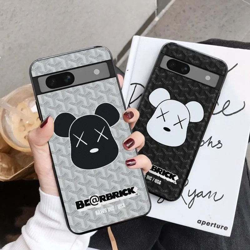 Kaws samsung s24 case google pixel 8a 8 pro 7acoverLuxury samsung s24 s23 s22 ultra Case Back Cover coqueShockproof Protective Designer Kaws galaxy s24 plus iphone 15 Case