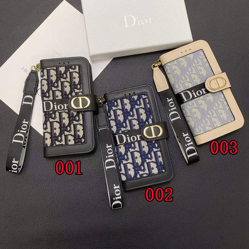 dior iphone 14 15 wallet flip case card holder