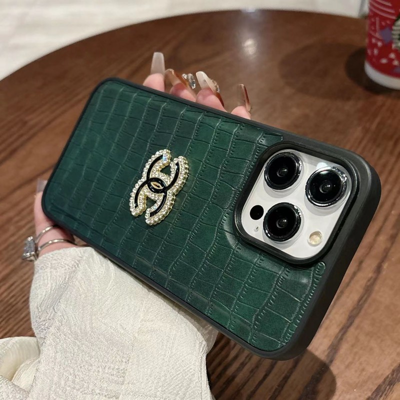 women men Leather Chanel  iPhone 16 plus 15 Pro max Case
