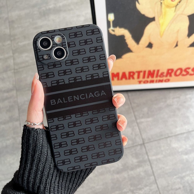 women men Balenciaga iPhone 15 14 13 Pro Max 15 plus case coverShockproof Protective